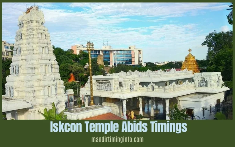 ISKCON Temple Abids Timings Today: Complete Darshan Schedule, Aarti Hours and Visitor Guide Iskcon Temple Abids Timings