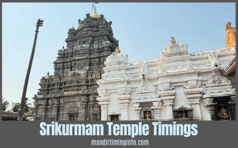 Srikurmam Temple Timings: Complete Darshan Hours, Pooja Schedule & Visitor Guide