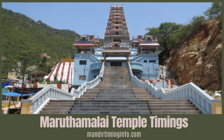 Maruthamalai Temple Timings: Complete Daily Schedule, Darshan Hours, Steps Guide and Visitor Tips